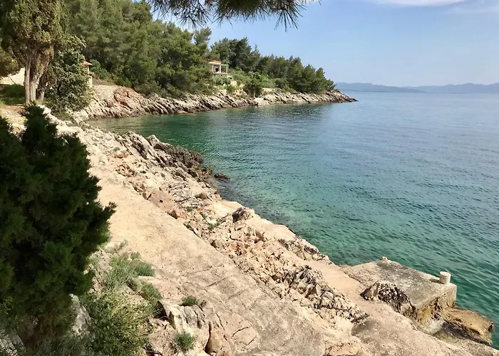 Seaside Secluded Cove Lucica, Hvar - 15546 Lejlighed